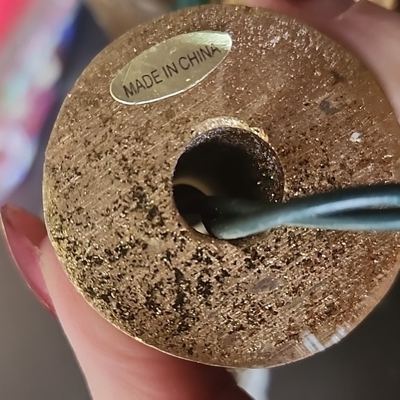 VINTAGE  KURT  S. ADLER HAND CRAFTED CHRISTMAS LAMPS - Picture 7 of 8